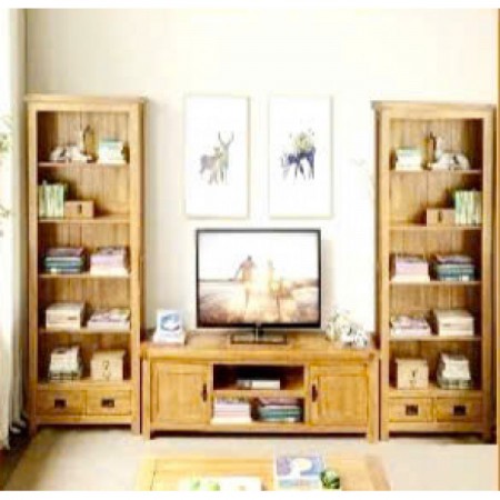 Living Room 03 : Trọn Bộ Phòng Khách Gỗ Sồi - 3 Món
